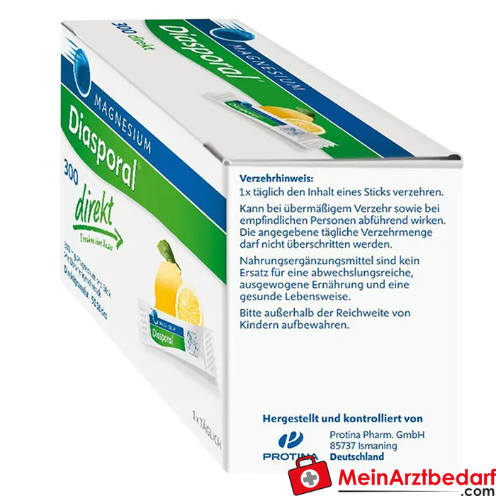 Magnesium Diasporal® 300 direct lemon, 50 szt.