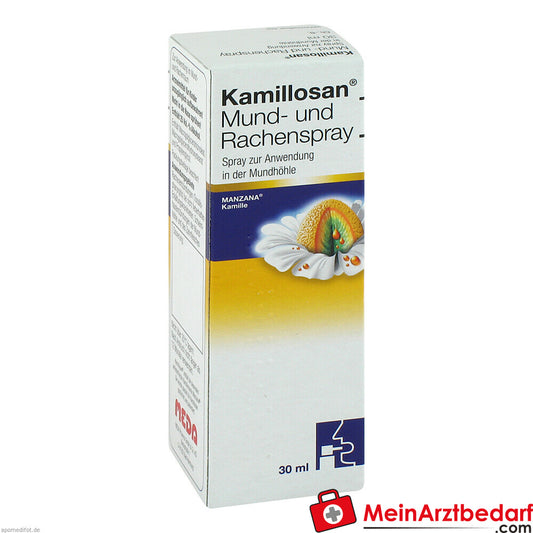 Kamillosan Mund- und Rachenspray.