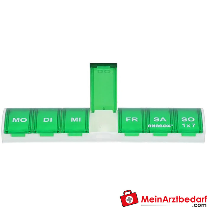 ANABOX® 1 x 7 green, 1 pc.