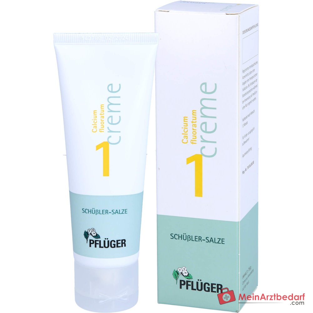 Pflüger Biochemie Pflüger Creme Nr. 1 Calcium fluoratum D4 Creme, 75 g