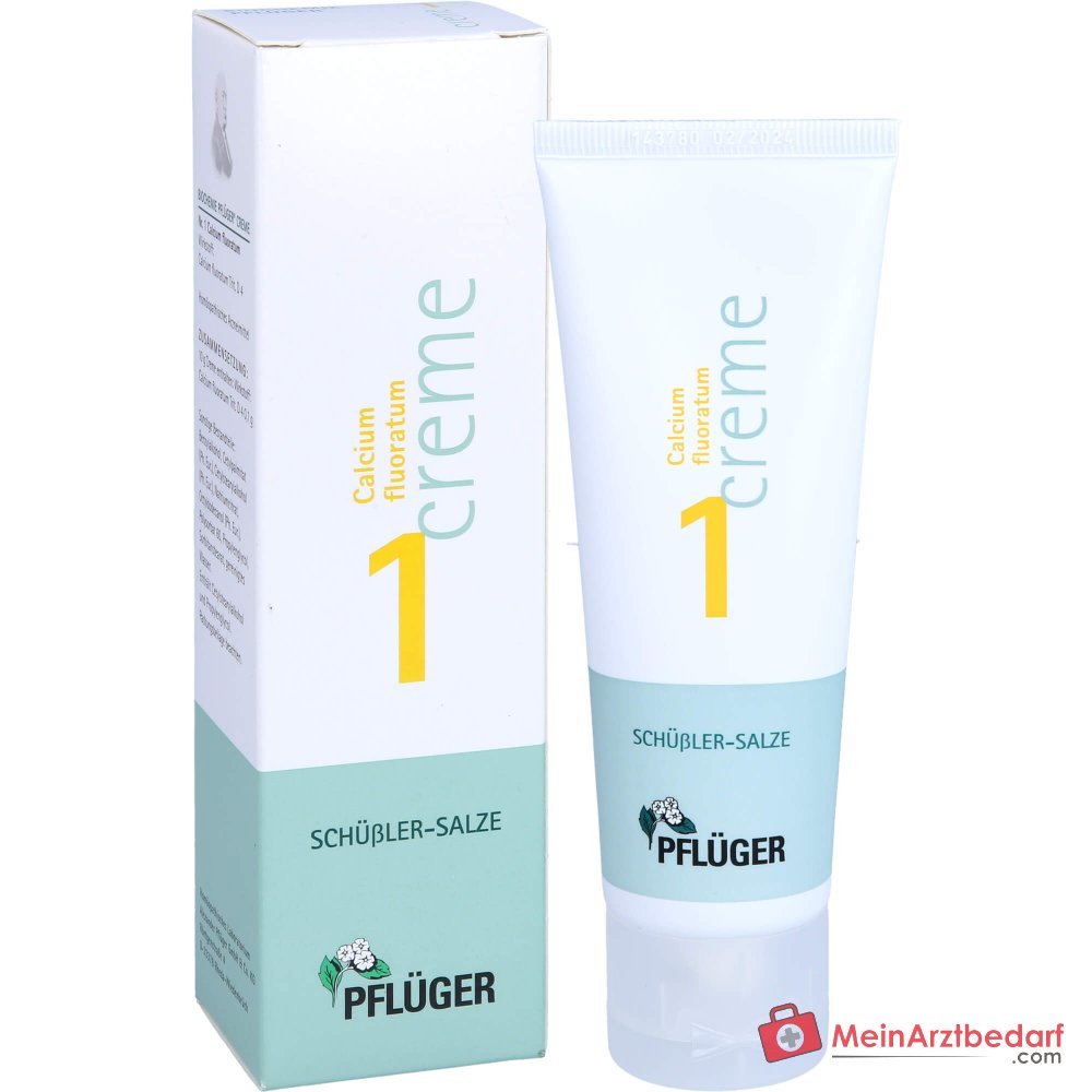 Pflüger Biochemie Pflüger Creme Nr. 1 Calcium fluoratum D4 Creme, 75 g