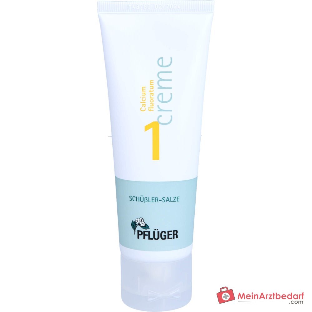 Pflüger Biochemie Pflüger Creme Nr. 1 Calcium fluoratum D4 Creme, 75 g