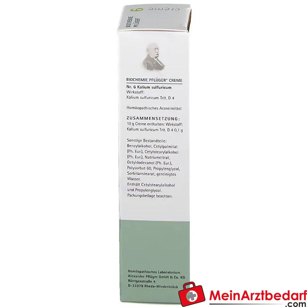 Biochemie Pflüger® Nr. 6 Kalium sulfuricum D4 Creme.