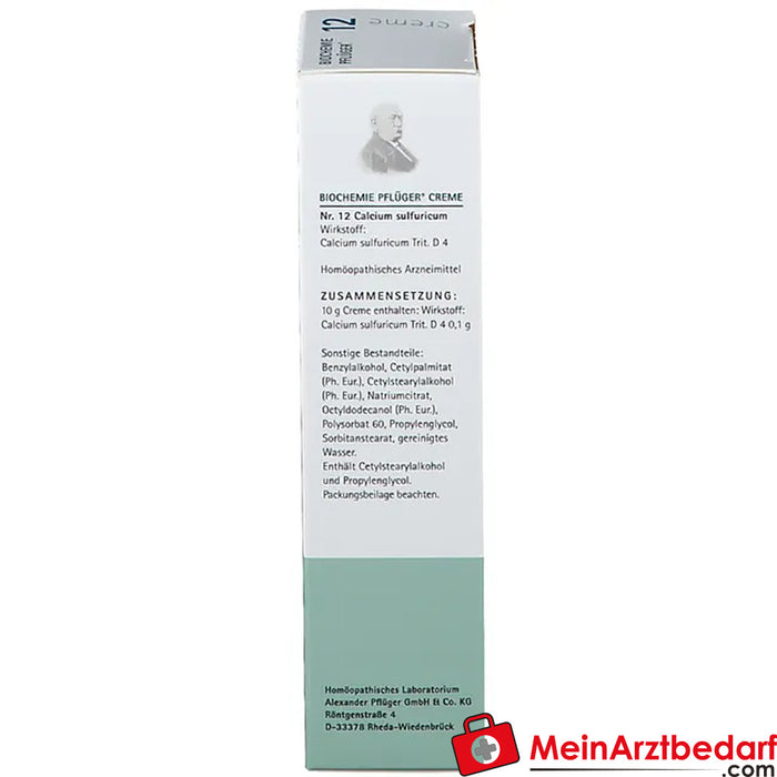 Biochemie Pflüger® N° 12 Calcium sulfuricum D4 Crème