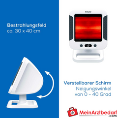 Beurer IL 60 Infrarot-Wärmestrahler.