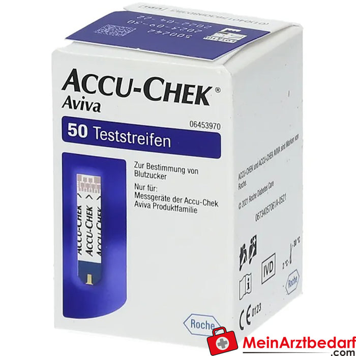 Paski testowe ACCU-CHEK® Aviva Plasma II, 50 szt.