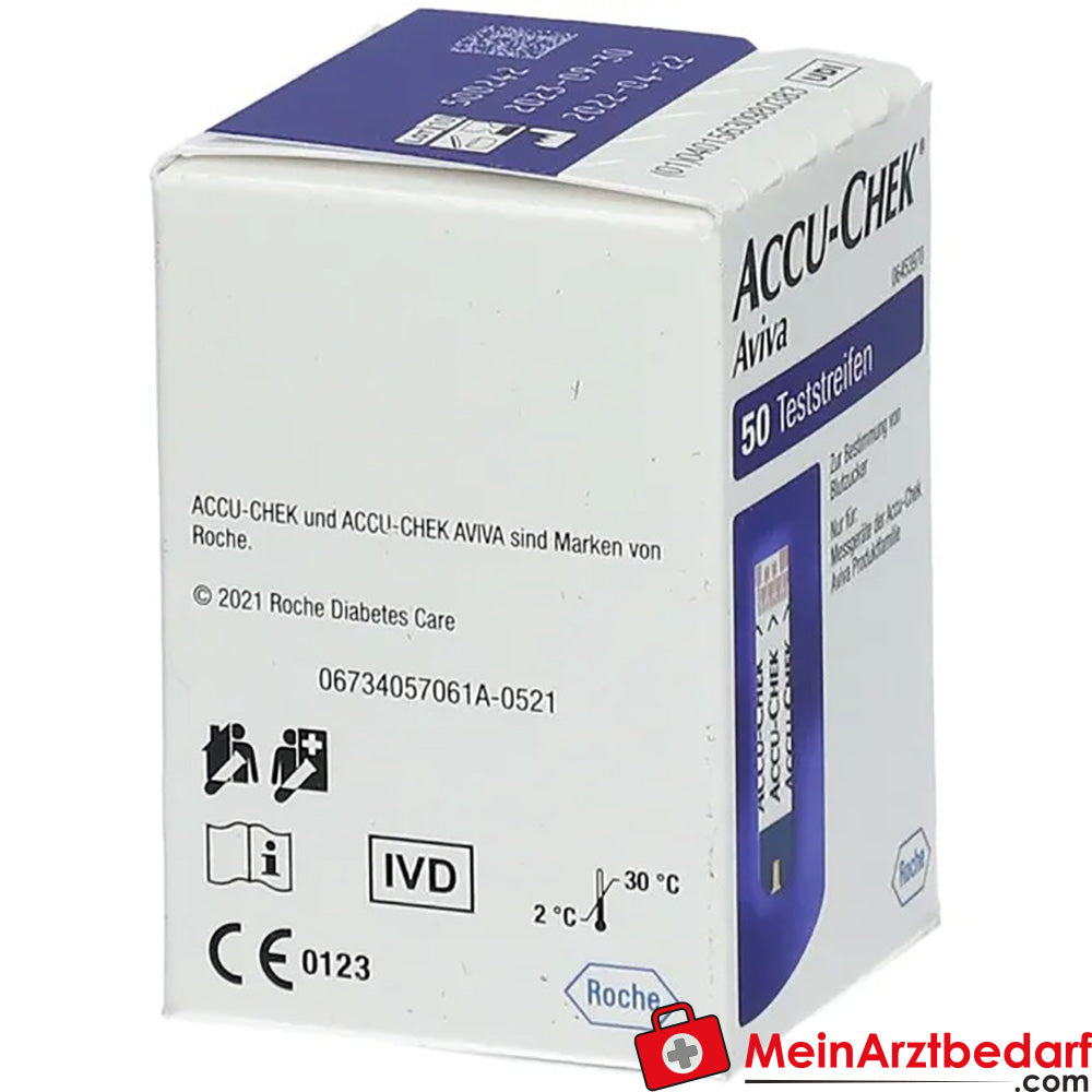 ACCU-CHEK® Aviva Teststreifen Plasma II, 50 St..