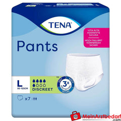 TENA Pants Discreet L bei Inkontinenz.