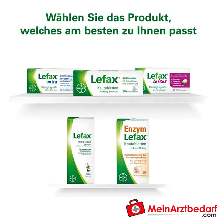 Lefax® ekstra sıvı kapsüller, 50 adet.