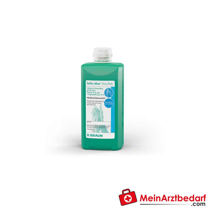 B. Braun Softa-Man ViscoRub, gel hand sanitizer