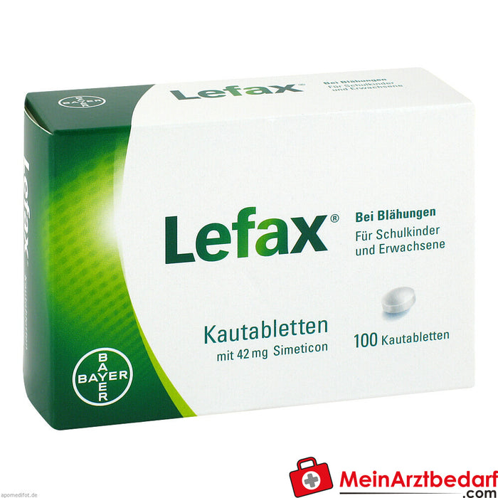 Lefax comprimidos mastigáveis