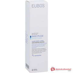 Eubos Basis Pflege Flüssig Wasch + Dusch Waschlotion mit Dosierspender, 400 ml.