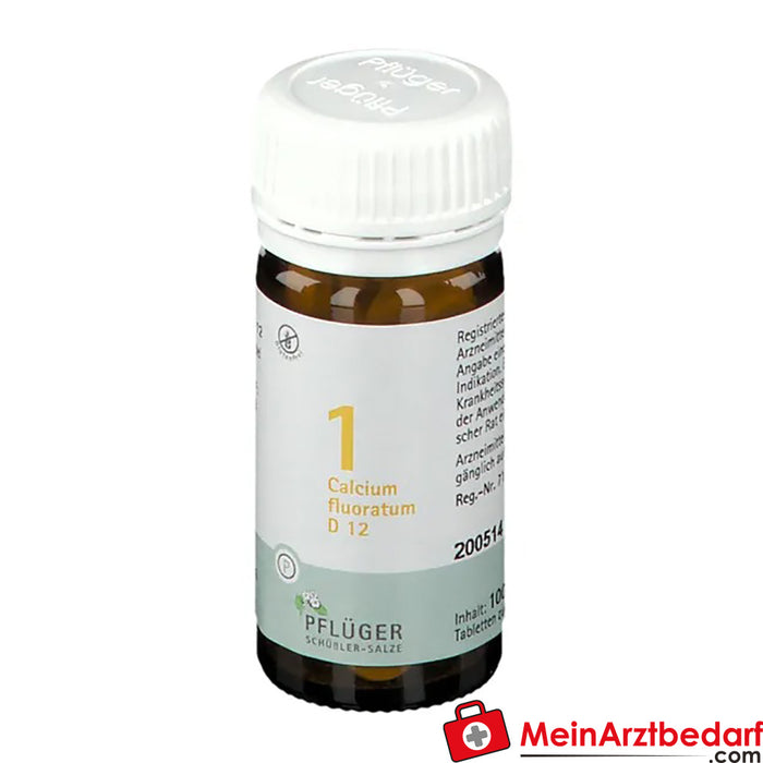 Biochemie Pflüger® 1 号氟化钙 D12 片剂