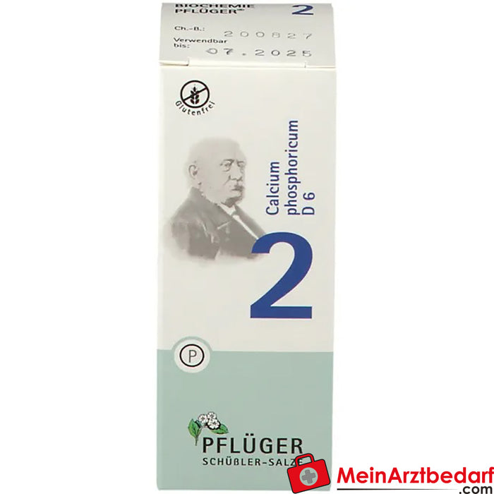 Biochemie Pflüger® 2 号磷酸钙 D6 片剂