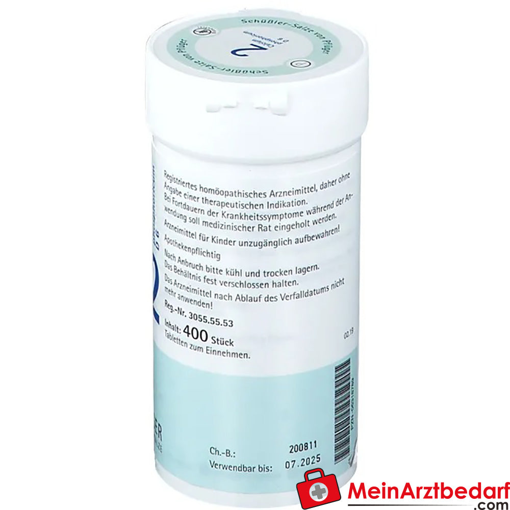 Biochemie Pflüger® Nr. 2 Calcium phosphoricum D6 Tabletten.