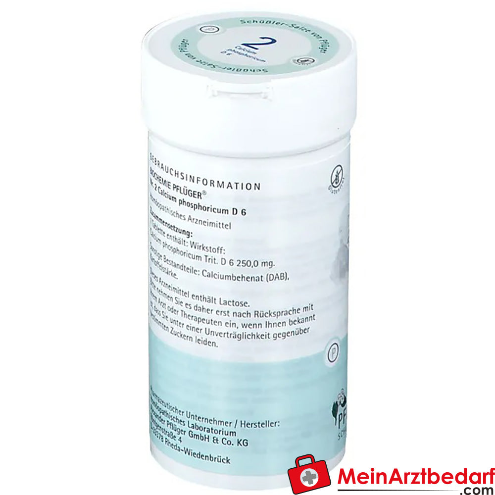 Biochemie Pflüger® Nr. 2 Calcium phosphoricum D6 Tabletten.