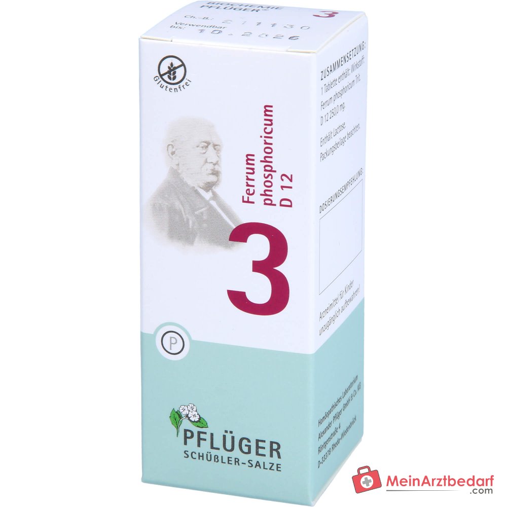 Biochemie Pflüger Nr. 3 Ferrum phosphoricum D12 Tabletten 400 Stück