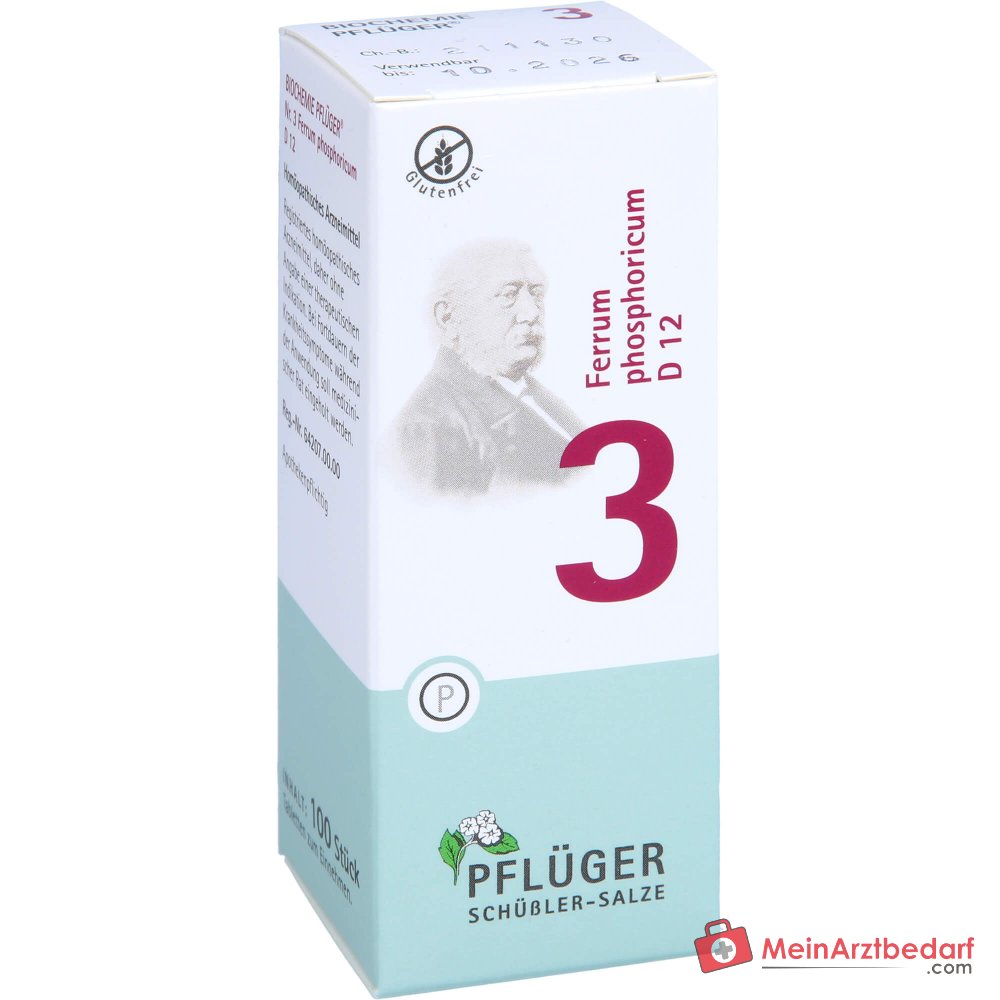 Biochemie Pflüger Nr. 3 Ferrum phosphoricum D12 Tabletten 400 Stück
