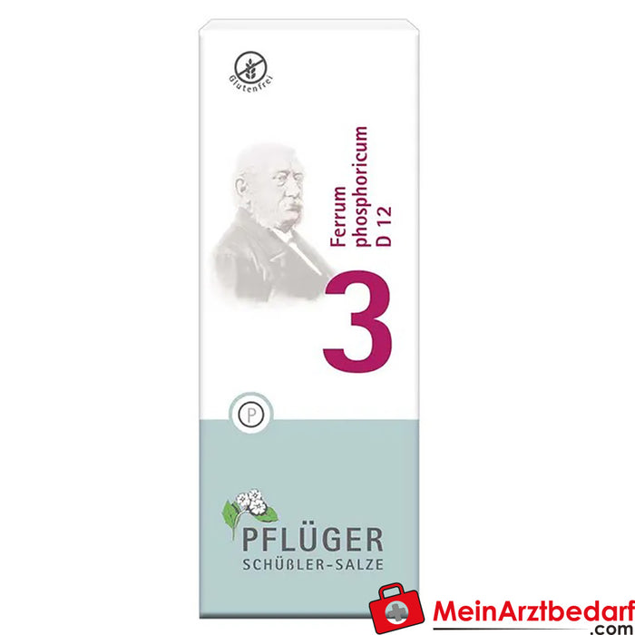 Biochemie Pflüger® 3 号磷酸亚铁 D12 片剂