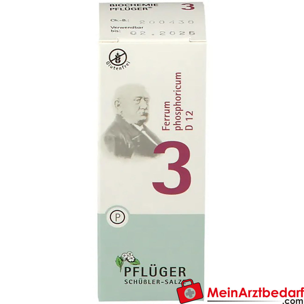 Biochemie Pflüger® Nr. 3 Ferrum phosphoricum D12 Tabletten.