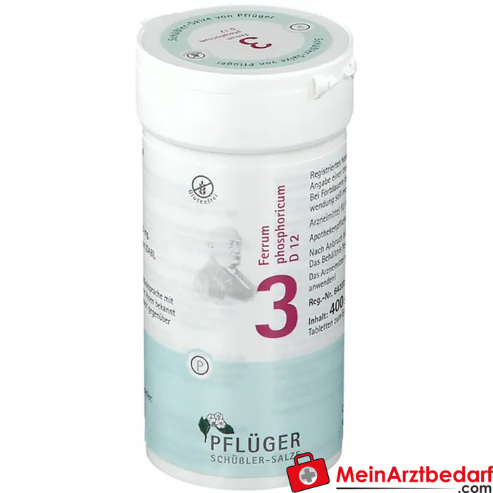 Biochemie Pflüger® No. 3 Ferrum phosphoricum D12 Tablets