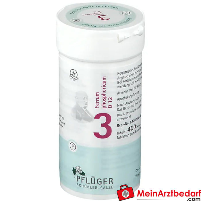 Biochemie Pflüger® No. 3 Ferrum phosphoricum D12 Comprimidos
