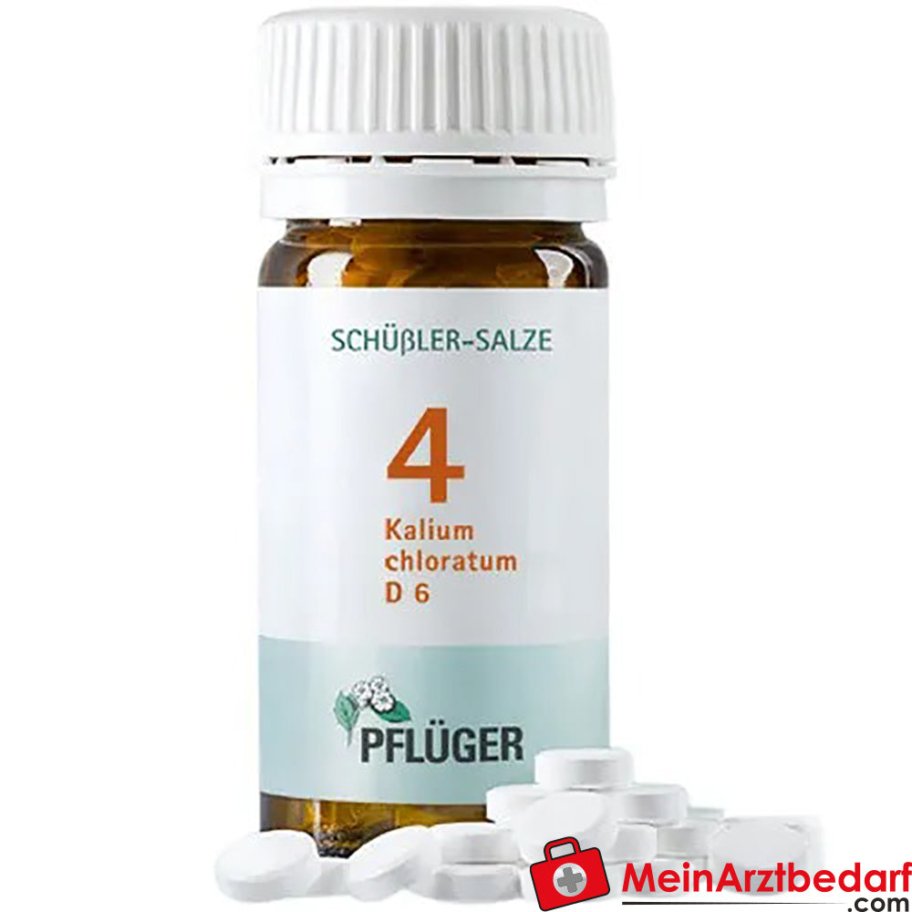Biochemie Pflüger® Nr. 4 Kalium chloratum D6 Tabletten.