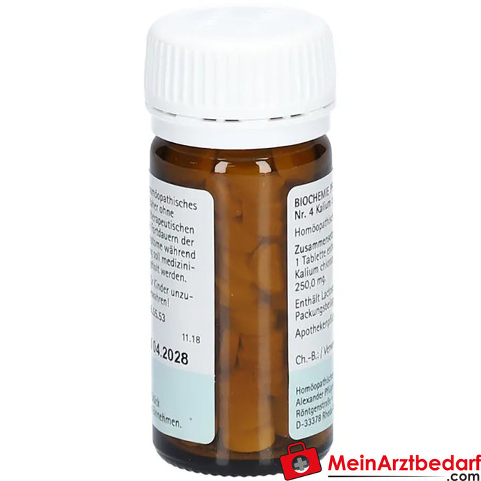 Biochemie Pflüger® Nº 4 Clorato potásico D6 Comprimidos