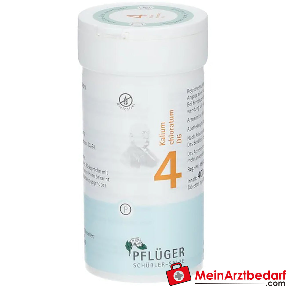Biochemie Pflüger® Nr. 4 Kalium chloratum D6 Tabletten.