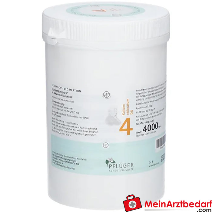 Biochemie Pflüger® Nº 4 Clorato potásico D6 Comprimidos