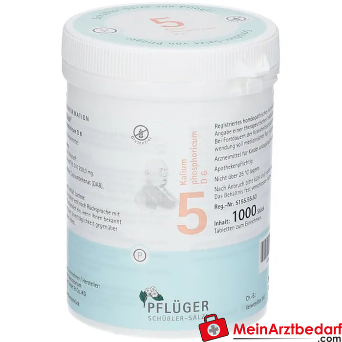 Biochemie Pflüger® No. 5 Potasyum fosforikum D6 Tablet