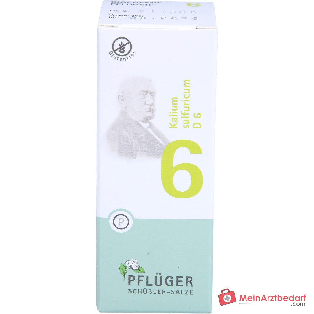 Biochemia Pflüger No. 6 Potassium sulphuricum D6 250 mg Tabletki