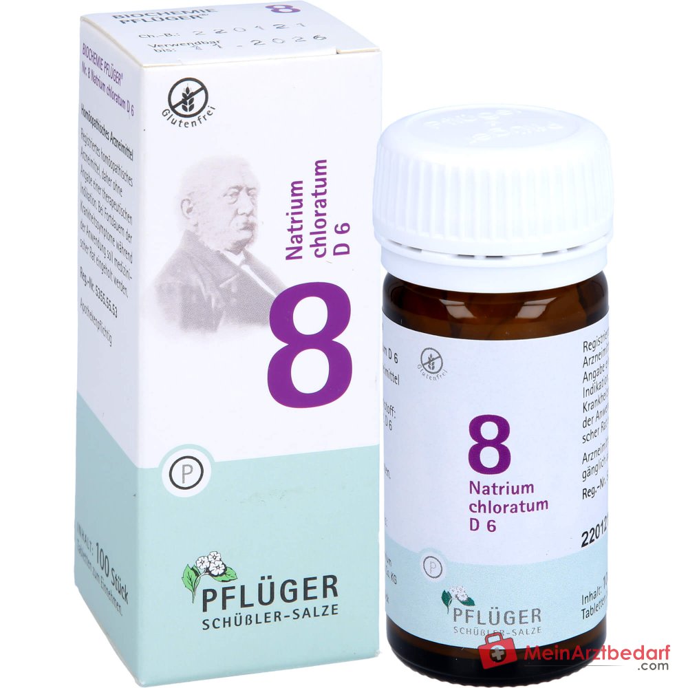 Biochemie Pflüger® Nr. 8 Natriumchloratum D6 250 mg Tabletten