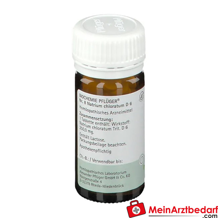 Biochemie Pflüger® N.º 8 Clorato de sódio D6 Comprimidos