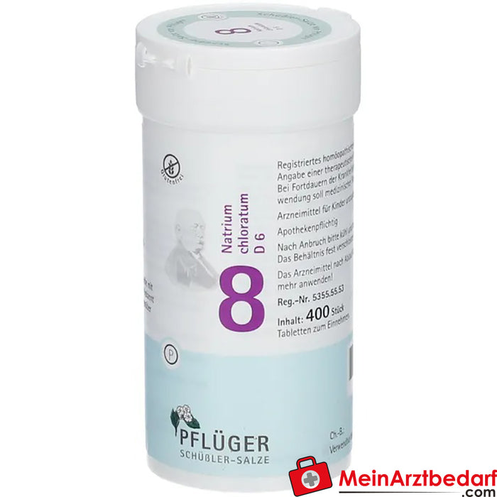 Biochemie Pflüger® No. 8 Sodium chloratum D6 Compresse