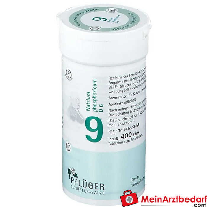 Biochemie Pflüger® No. 9 Natrium phosphoricum D6 Compresse