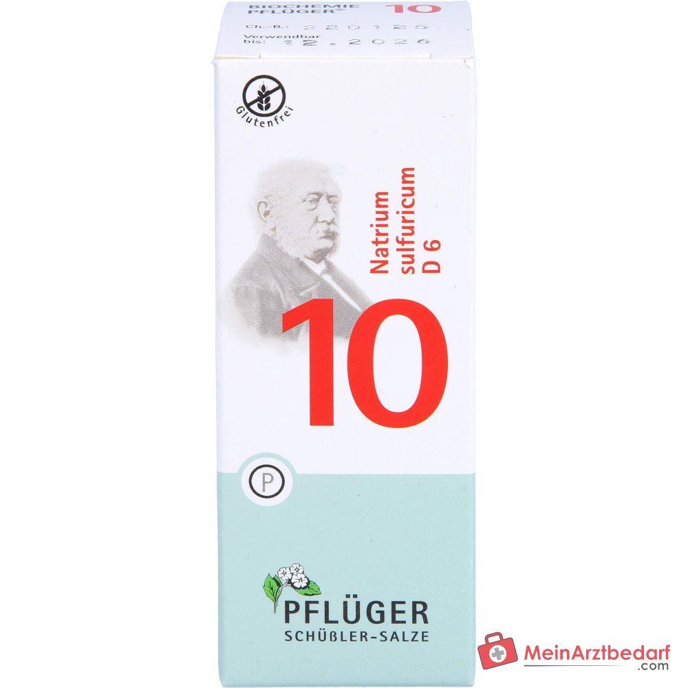 Biochemie Pflüger Nr. 10 Natrium sulfuricum D6 Tabletten Acidum silicicum D12 250 mg