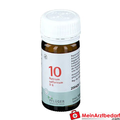 Biochemie Pflüger® Nr. 10 Natrium sulfuricum D6 Tabletten.