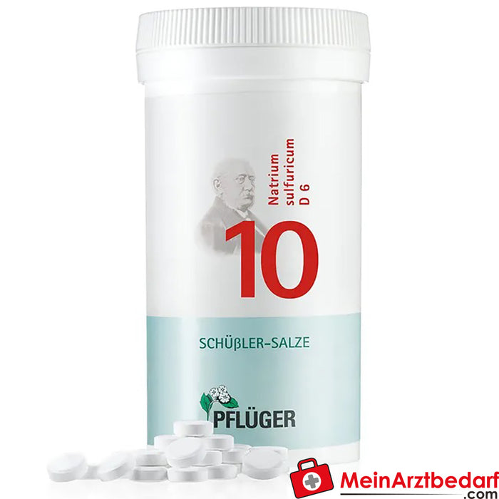 Biochemie Pflüger® No. 10 Natrium sulfuricum D6 Comprimidos