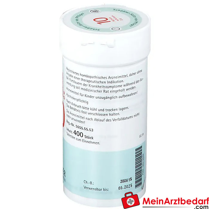 Biochemie Pflüger® No. 10 Natrium sulfuricum D6 tabletki