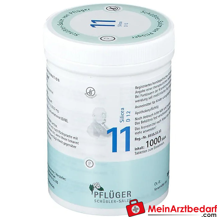 Biochemie Pflüger® No. 11 Silicea D12 Comprimidos