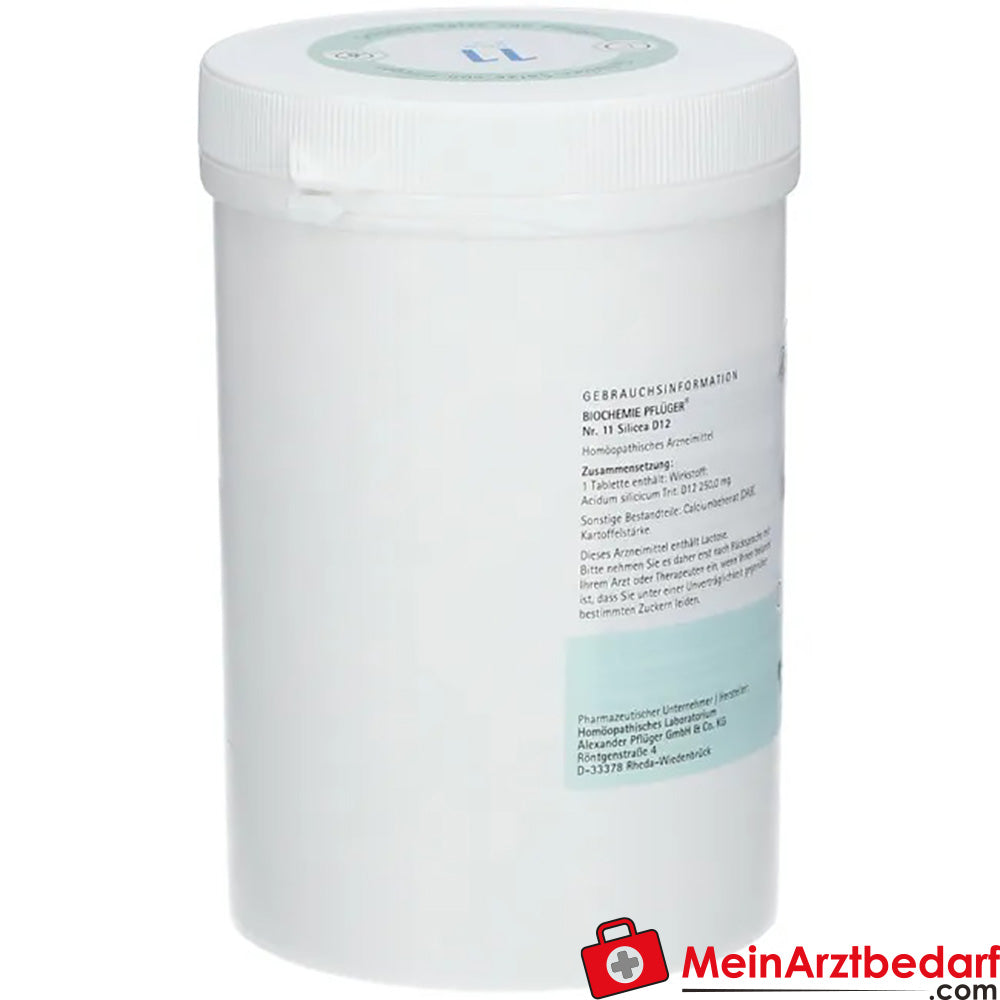 Biochimie Pflüger No 11 Silicea D12 250 mg Comprimés