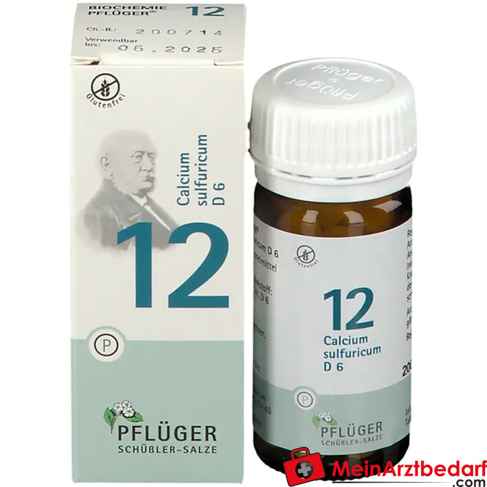 Biochemie Pflüger® No. 12 Calcium sulfuricum D6 Tablets