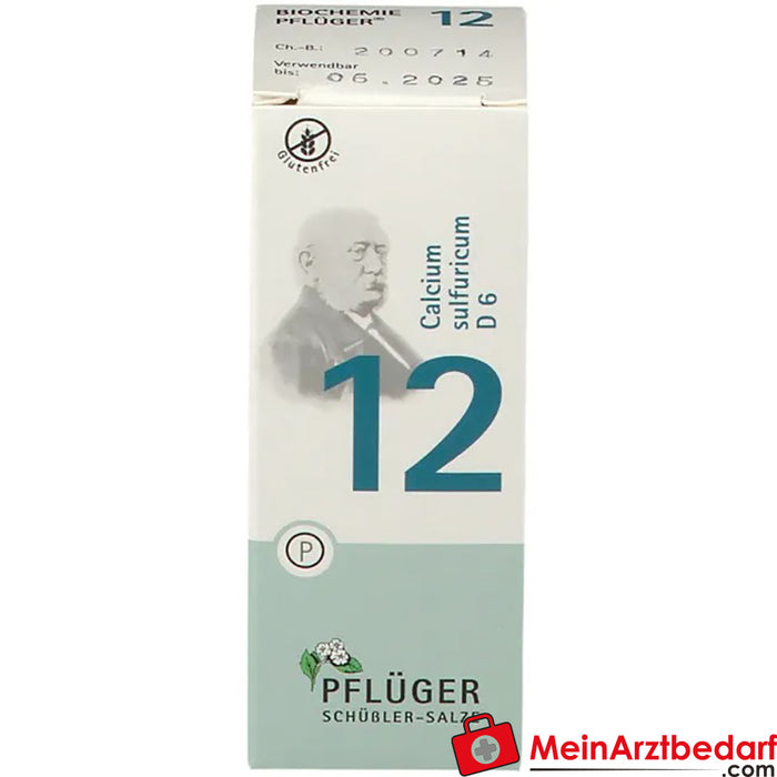 Biochemie Pflüger® 12 号硫酸钙 D6 片剂