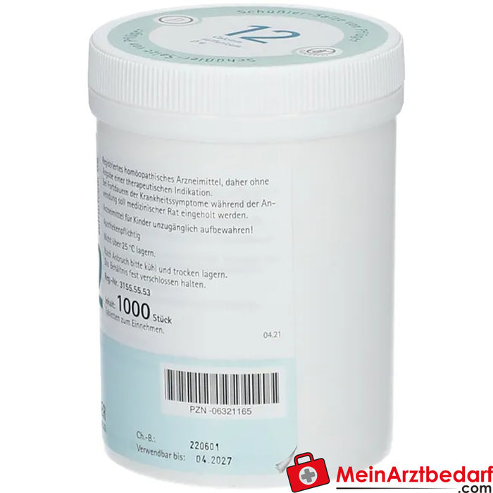 Biochemie Pflüger® No. 12 Calcium sulphuricum D6 Tablet