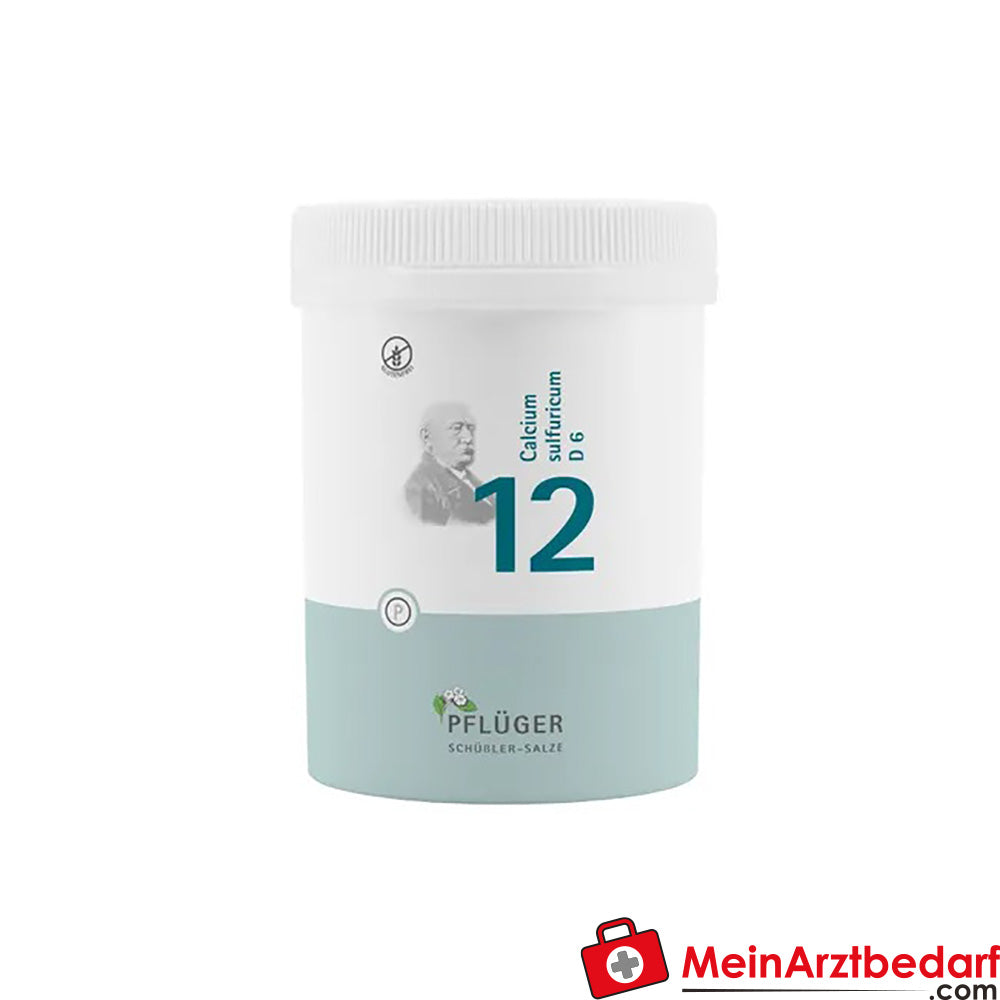 Biochemia Pflüger Nr 12 Calcium sulphuricum D6 Tabletki 250 mg