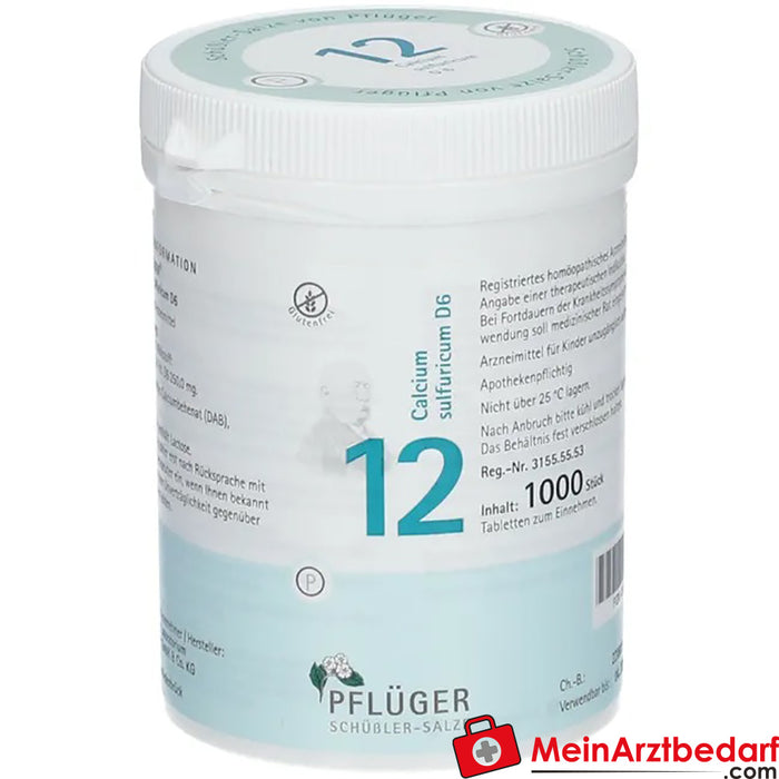 Biochemie Pflüger® N° 12 Calcium sulfuricum D6 en comprimés