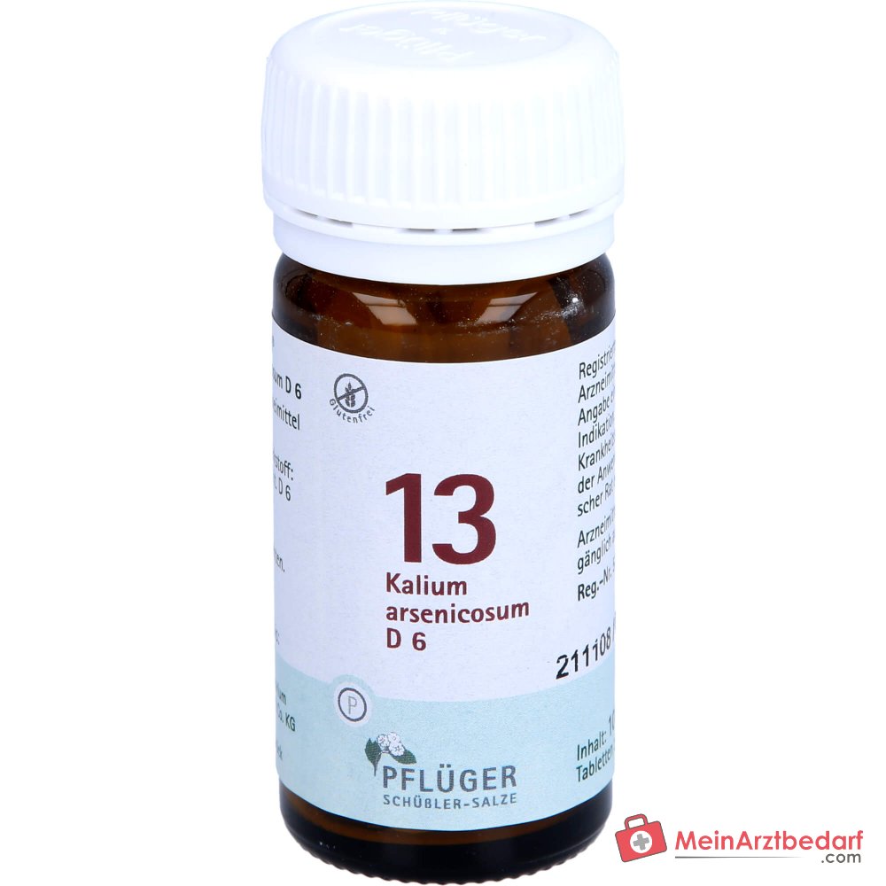 Biochimie Pflüger n° 13 Kalium arsenicosum D6 comprimés 100 pcs