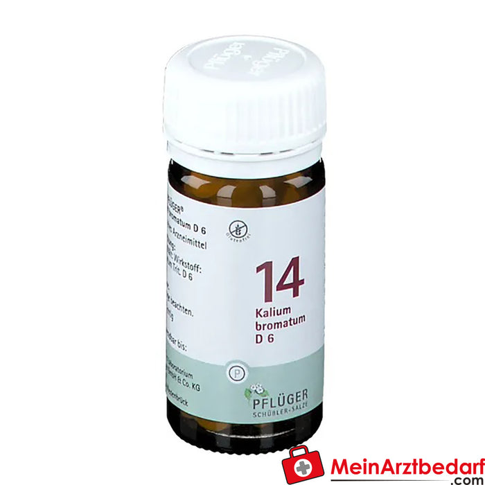 Biochemie Pflüger® 14 号溴化钾 D6 片剂