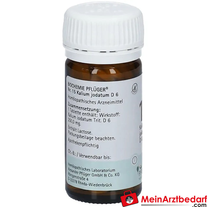 Biochemie Pflüger® Nº 15 Potasio yodado D6 Comprimidos